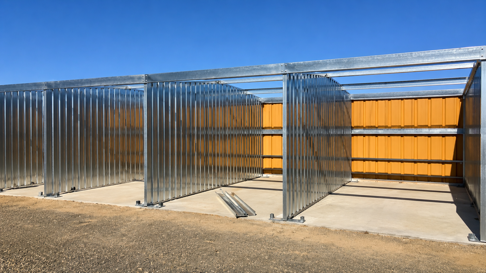 Cold-form steel panels — interior